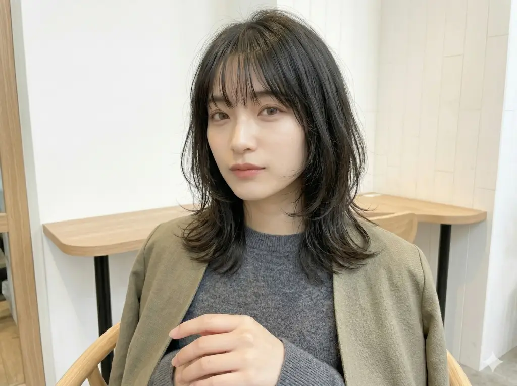 髮廊熱門女性髮型日系羽毛剪